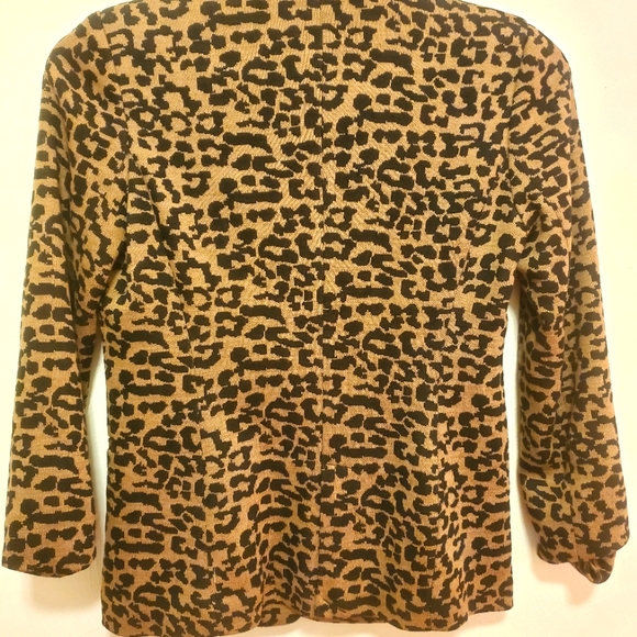 Leopard Print Fall Jacket - Picture 2 of 5